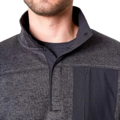 TRUE 2021 Elevate 1/4 Snap Fleece - Adult -Warrior Sales Shop true 2021 elevate 1 4 snap fleece adult black heather 2