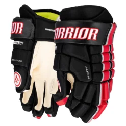 Warrior Alpha FR Pro Hockey Gloves - Senior -Warrior Sales Shop warrior alpha fr pro hockey gloves senior black red