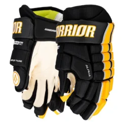 Warrior Alpha FR Pro Hockey Gloves - Senior -Warrior Sales Shop warrior alpha fr pro hockey gloves senior black sport gold