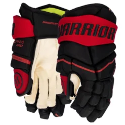 Warrior Alpha Pro Hockey Gloves - Senior -Warrior Sales Shop warrior alpha pro hockey gloves senior black red