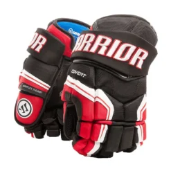 Warrior Covert QR Edge Hockey Gloves - Junior -Warrior Sales Shop warrior covert qr edge hockey gloves junior black red white
