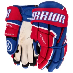 Warrior Covert QR5 20 Hockey Gloves - Junior -Warrior Sales Shop warrior covert qr5 20 hockey gloves junior royal red white